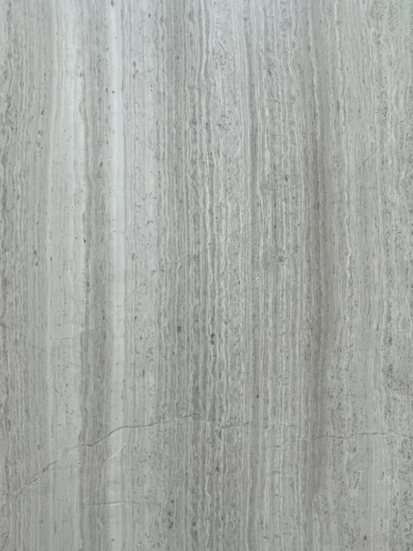 China Gray Wood vein Marble factory